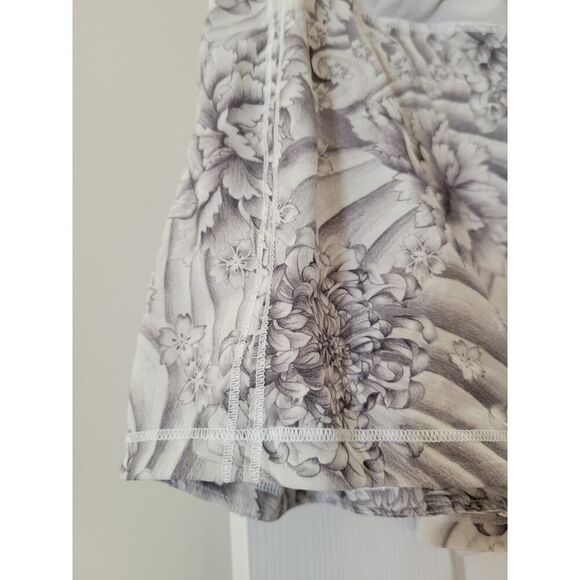 Lululemon Pace Rival Skirt Mini Twine White Multi / White 10 - Picture 7 of 9